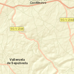 Valleruela de Sepúlveda Street Map