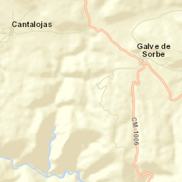 Galve de Sorbe Street Map
