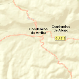 Condemios de Abajo Street Map