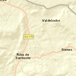 Sienes Street Map