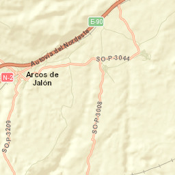 Arcos de Jalón Street Map