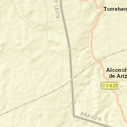 Alconchel de Ariza Street Map