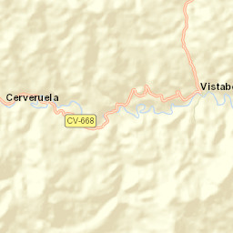 Cerveruela Street Map