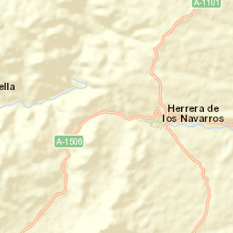 Herrera de los Navarros Street Map