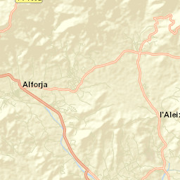 Alforja Street Map