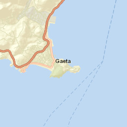 Gaeta Street Map