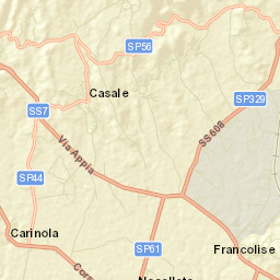 Carinola Street Map
