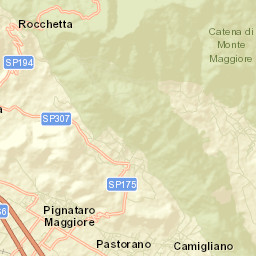 Pozzillo Street Map