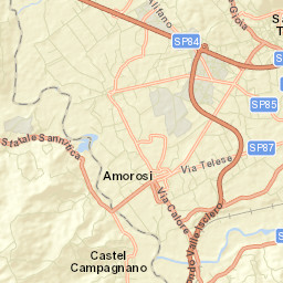 Castel Campagnano Street Map