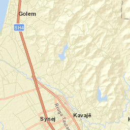 Bashkia Kavajë Street Map