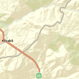 Krrabë Street Map
