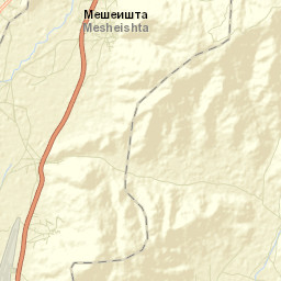 Mešeišta Street Map