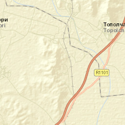 Topolčani Street Map