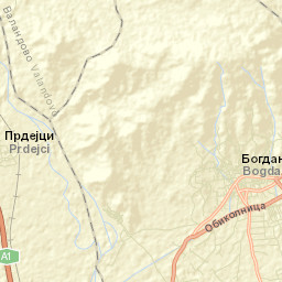 Bogdanci Street Map