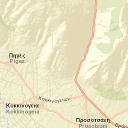 Prosotsáni Street Map