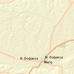 Meriç Street Map
