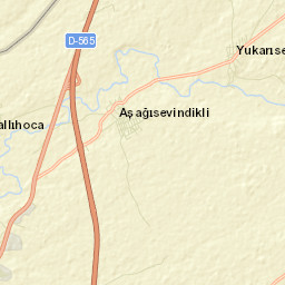 Muratlı İlçesi Street Map