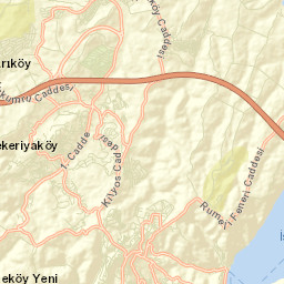 Sarıyer Street Map