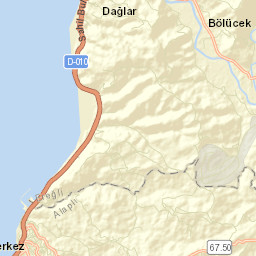 Alaplı Street Map