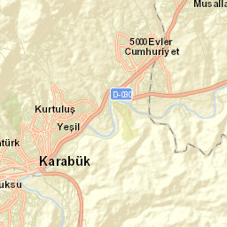 Karabük Street Map