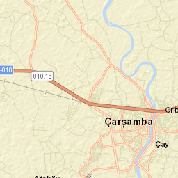 Çarşamba Street Map