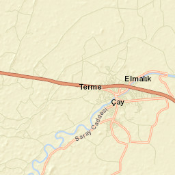Terme Street Map
