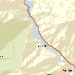 Artvin Street Map