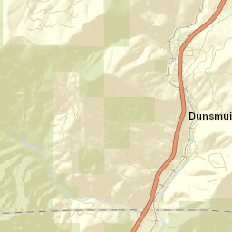 Shasta Retreat California Street Map