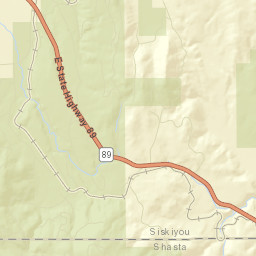 Curtis California Street Map