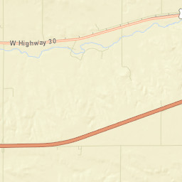 Kimball County Street Map