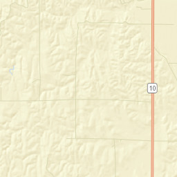 Sherman County Street Map