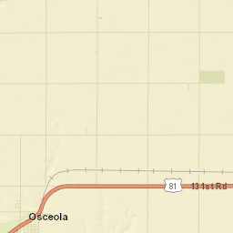 Osceola Street Map