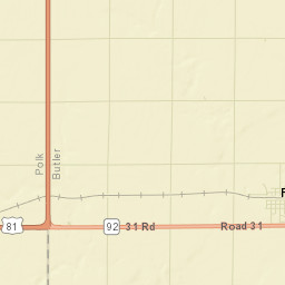 120 West Elm Street Rising City NE Street Map