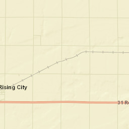 850-880 31 Road Rising City NE Street Map