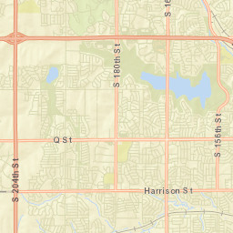 3901-4281 South 168th Street, Omaha, NE Street Map