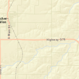 Melcher-Dallas Street Map