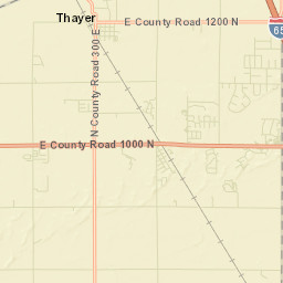 Roselawn Street Map