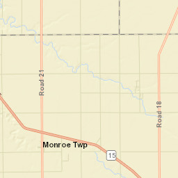 Wisterman Ohio Street Map