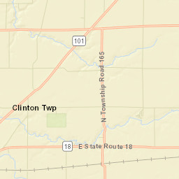 Seneca County Street Map