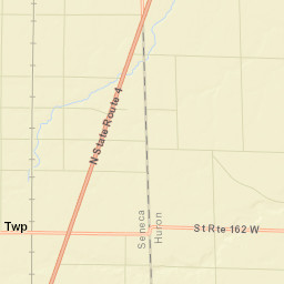 Reedtown Ohio Street Map