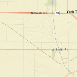 Mallet Creek Ohio Street Map