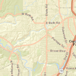 Northampton Center Ohio Street Map