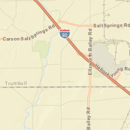 Tiger Ohio Street Map