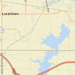 Taylor Corners Ohio Street Map