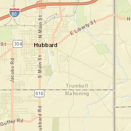 McGuffey Heights Ohio Street Map