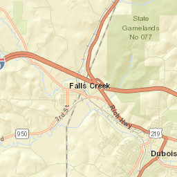 DuBois Street Map