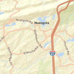 Luzerne County Street Map