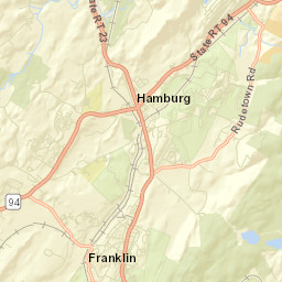 Hamburg Street Map