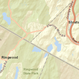 Sterlington New York Street Map
