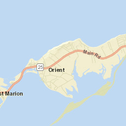 Orient New York Street Map